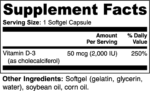 Vitamin D3 2,000 IU - Image 3
