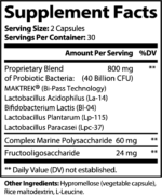 Probiotic 40 Billion with Prebiotics - Image 3