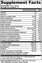 Nitric Shock Pre-Workout Powder (Fruit Punch) - Image 3
